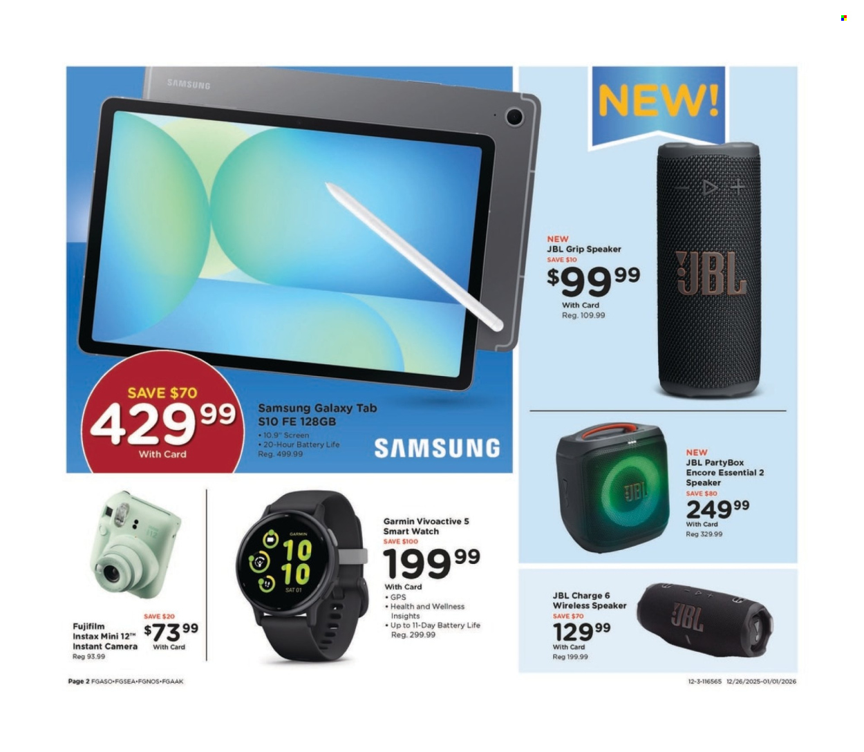 Fred Meyer ad - 12/26/2025 - 01/01/2026. Page 2