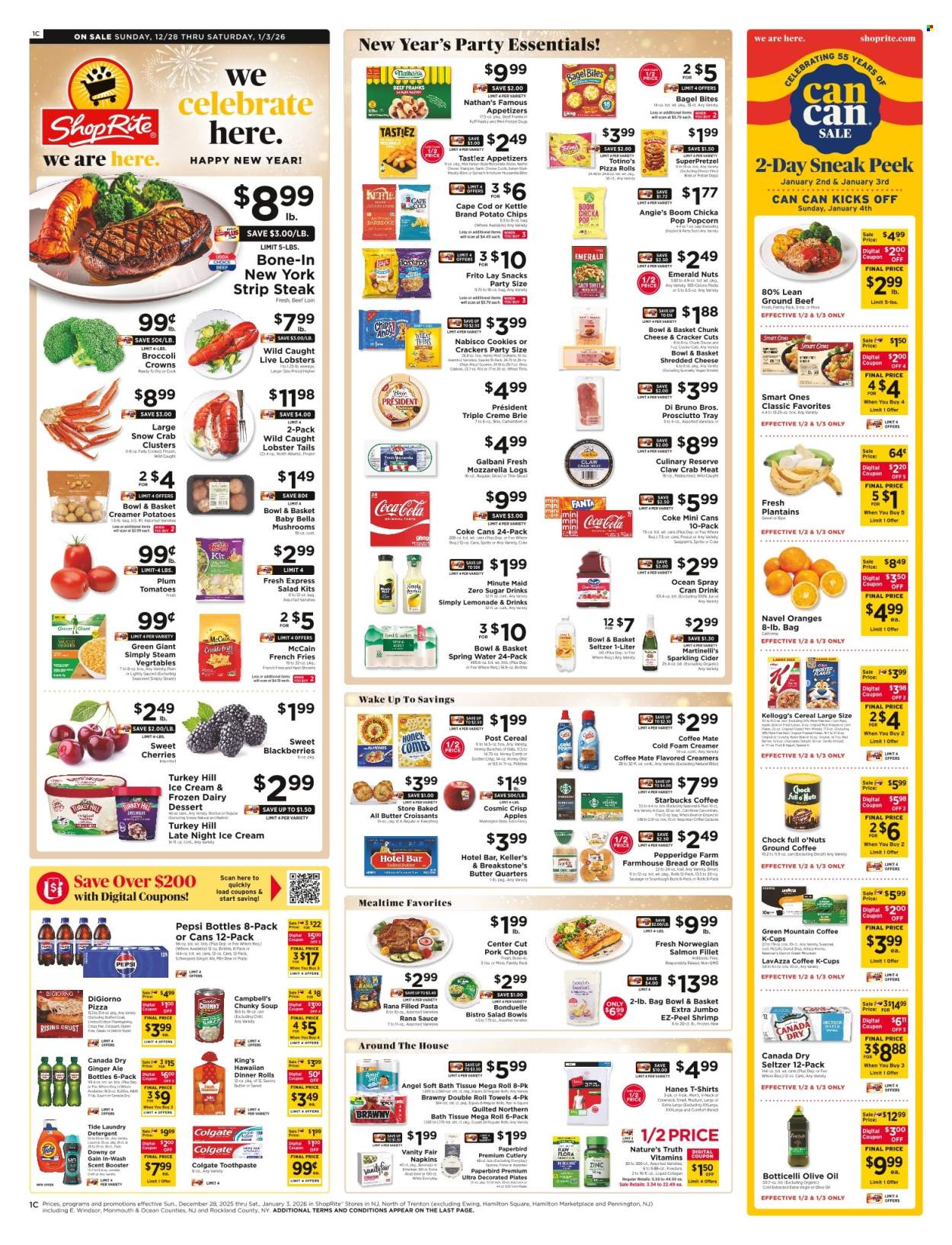 ShopRite ad - 12/28/2025 - 01/03/2026. Page 1