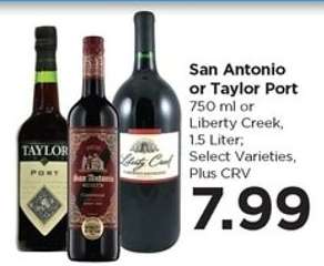 San Antonio or Taylor Port