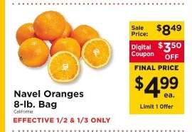 Navel Oranges