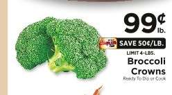 Broccoli Crowns