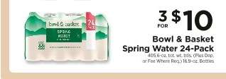 Bowl & Basket Spring Water 24-Pack
