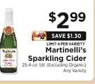 Martinelli's Sparkling Cider