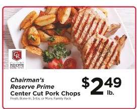 Chairman's Reserve Prime Center Cut Pork Chops