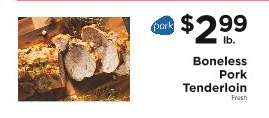 Boneless Pork Tenderloin