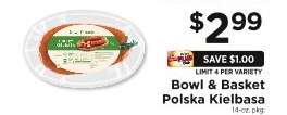 Bowl & Basket Polska Kielbasa
