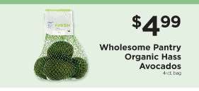Wholesome Pantry Organic Hass Avocados