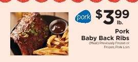 Pork Baby Back Ribs