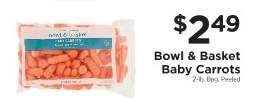 Bowl & Basket Baby Carrots
