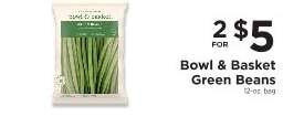 Bowl & Basket Green Beans