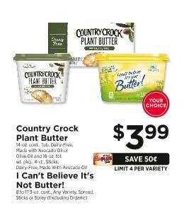 Country Crock Plant Butter