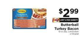 Butterball Turkey Bacon