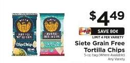 Siete Grain Free Tortilla Chips