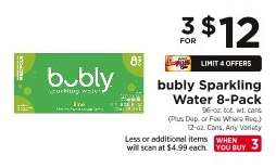 bubly Sparkling Water 8-Pack