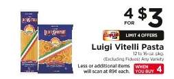 Luigi Vitelli Pasta