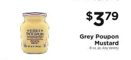 Grey Poupon Mustard