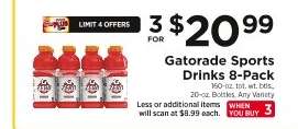 Gatorade Sports Drinks 8-Pack