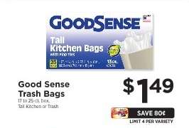 Good Sense Trash Bags