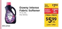 Downy Intense Fabric Softener