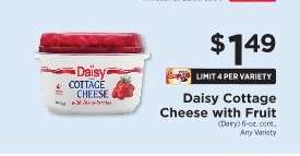 Daisy Cottage Cheese With Fruit