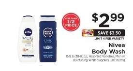 Nivea Body Wash