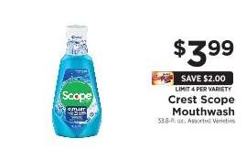 Crest Scope Mouthwash