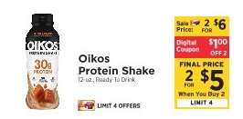 OIKOS PROTEIN SHAKE