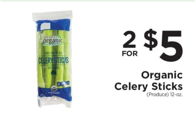 Organic Celery Sticks