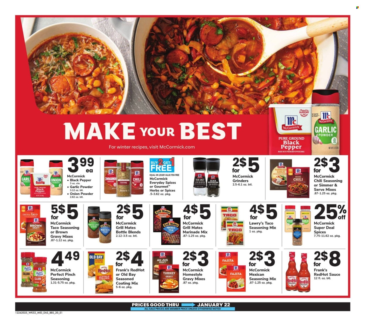 Safeway ad - 12/26/2025 - 01/22/2026. Page 20