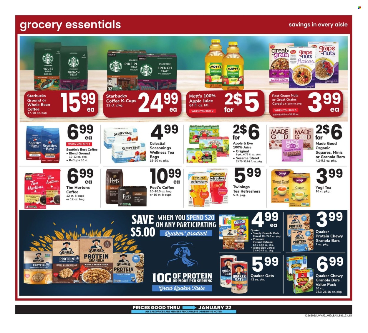 Safeway ad - 12/26/2025 - 01/22/2026. Page 23