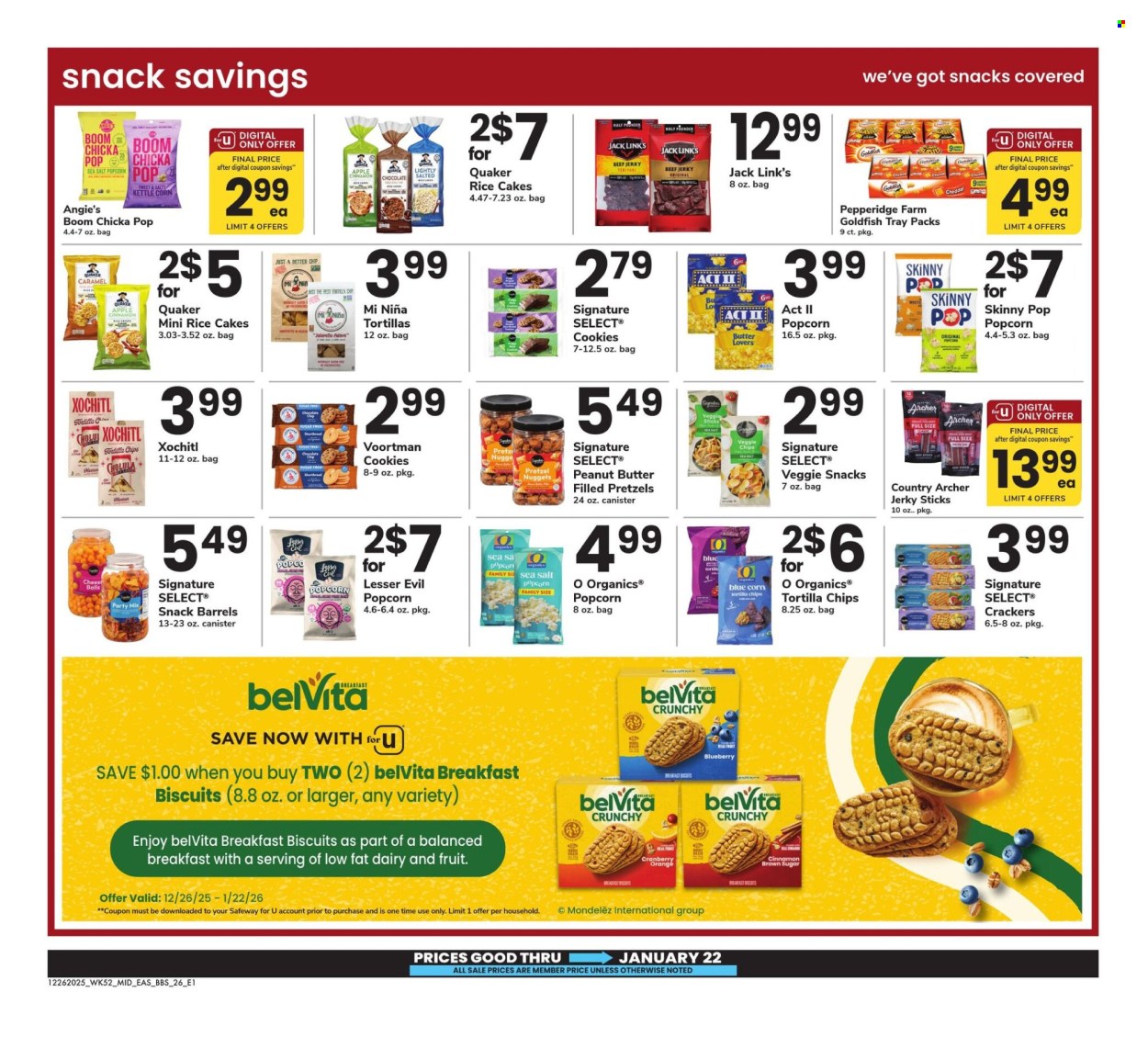 Safeway ad - 12/26/2025 - 01/22/2026. Page 26