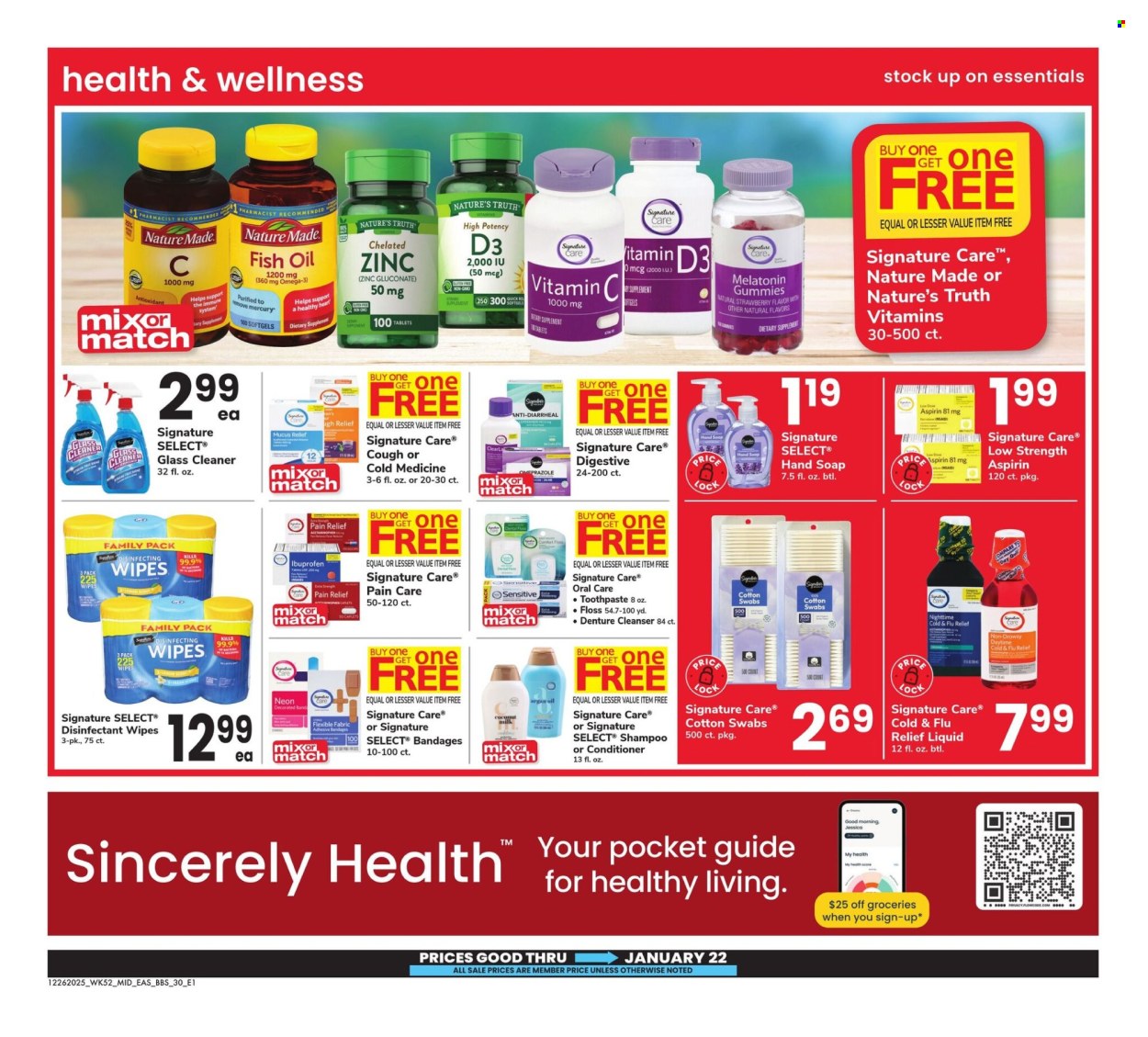 Safeway ad - 12/26/2025 - 01/22/2026. Page 30
