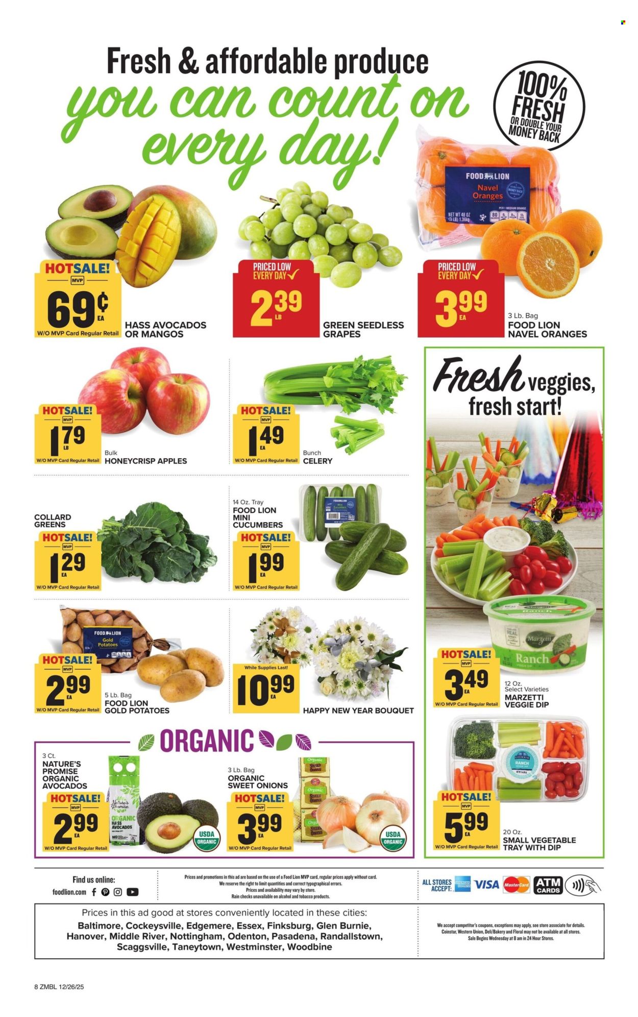 Food Lion ad - 12/26/2025 - 12/31/2025. Page 8