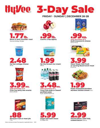 Hy-Vee Flyer - 12/26/2025 - 12/28/2025.
