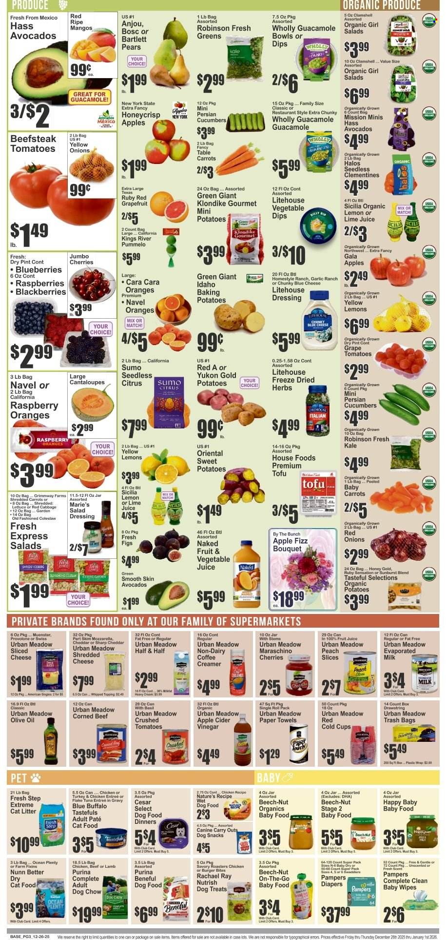 Key Food ad - 12/26/2025 - 01/01/2026. Page 3
