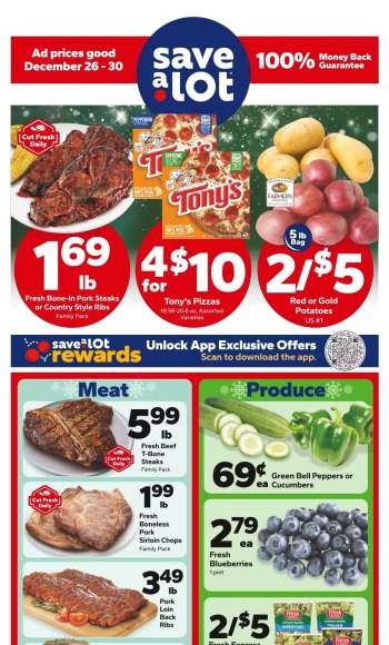 Save a Lot Flyer - 12/26/2025 - 12/30/2025.