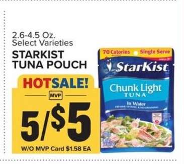 Starkist Tuna Pouch