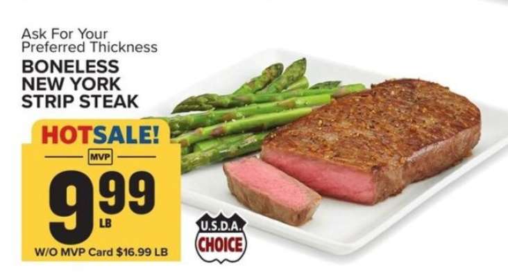Boneless New York Strip Steak