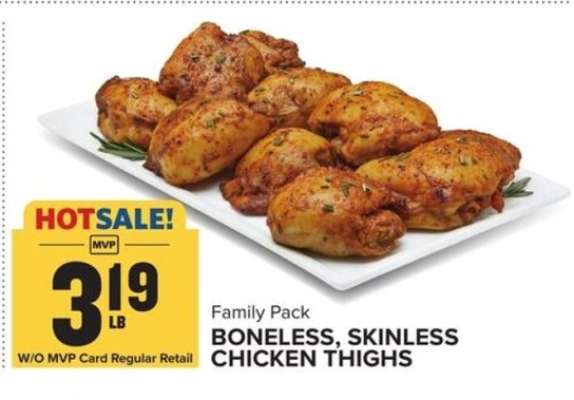 Boneless Skinless Chicken Thighs