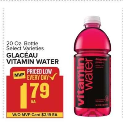 Glaceau Vitamin Water