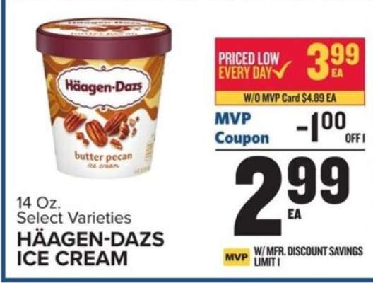 Häagen Dazs Ice Cream
