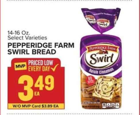 Pepperidge Farm Swirl Bread