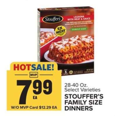 Stouffer's Family Size Dinners