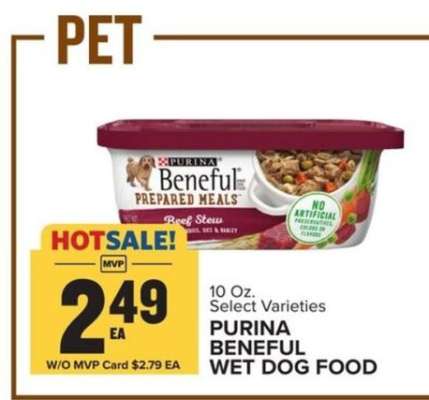 PURINA BENEFUL WET DOG FOOD