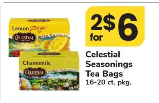 Celestial Seasonings Tea Bags