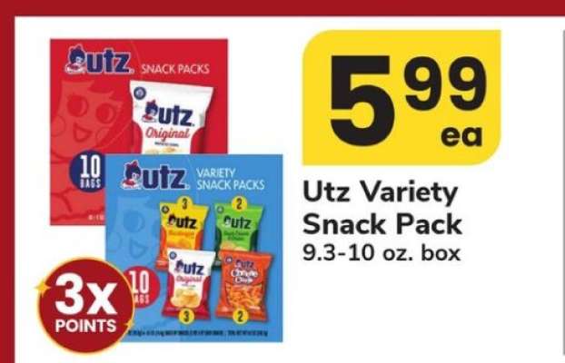 UTZ Variety Snack Pack