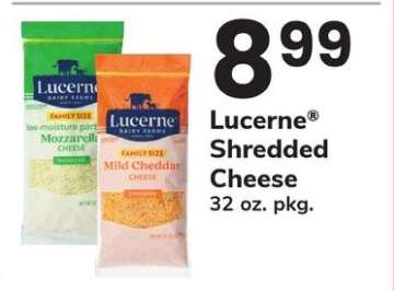 Lucerne Shredded Cheese