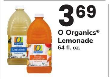 O Organics Lemonade