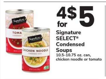 Signature SELECT Condensed Soups