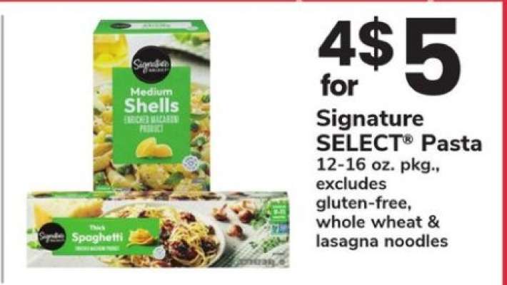 Signature Select Pasta